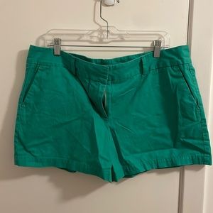 Kelly Green shorts - LOFT